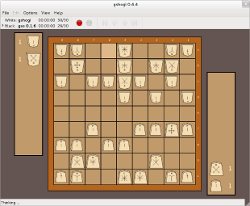 gshogi screenshot with western pieces