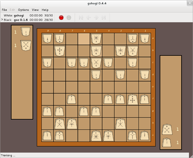 gshogi screenshot western pieces